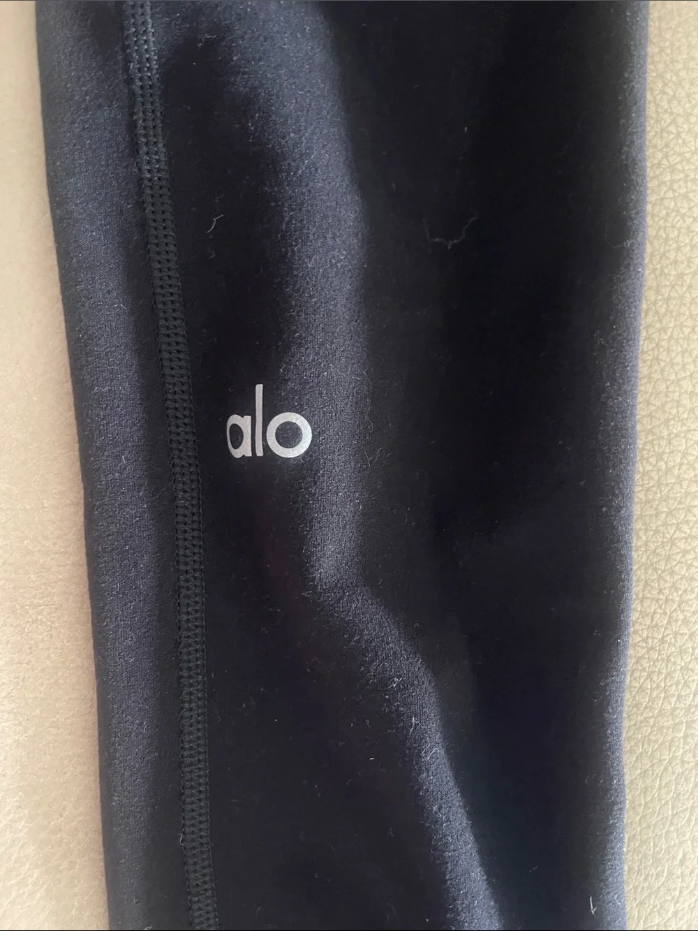 ALO Yoga womens Black Seamless Leggings